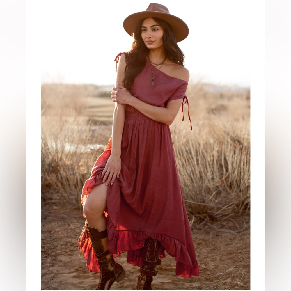 Joyfolie GIA DRESS IN MESA ROSE